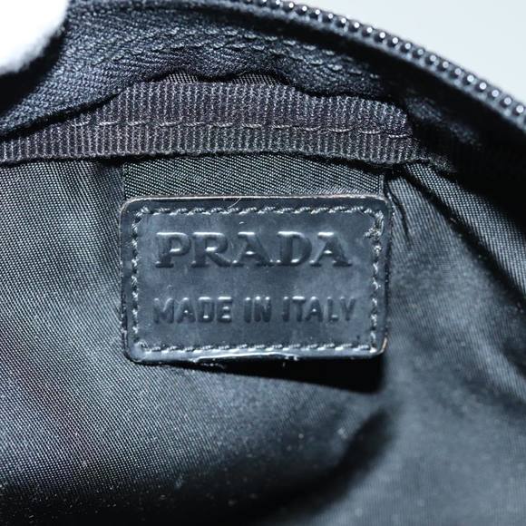 PRADA Pouch Nylon Black Auth bs14370 - Picture 10 of 16